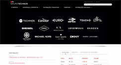 Desktop Screenshot of grupotechnos.com.br